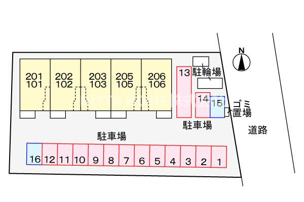 マーベラスの区画図
