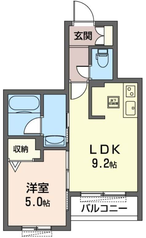 Dio・di・Mareの間取り