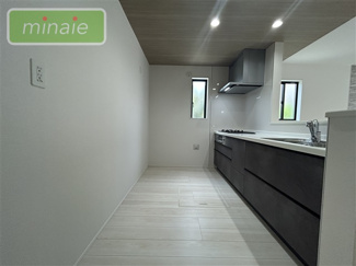 【キッチン】 | リビング階段　当社の近隣物件　栄町　全3棟　1号棟 | 同仕様施工例