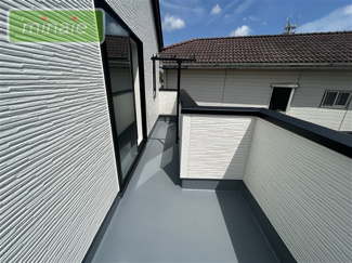 【バルコニー】 | リビング階段　当社の近隣物件　栄町　全3棟　1号棟 | 同仕様施工例