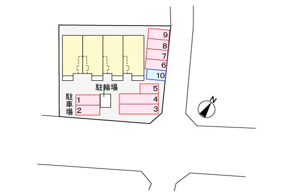 トゥシック　　刈谷市近郊の賃貸ならクラスホーム刈谷店の駐車場