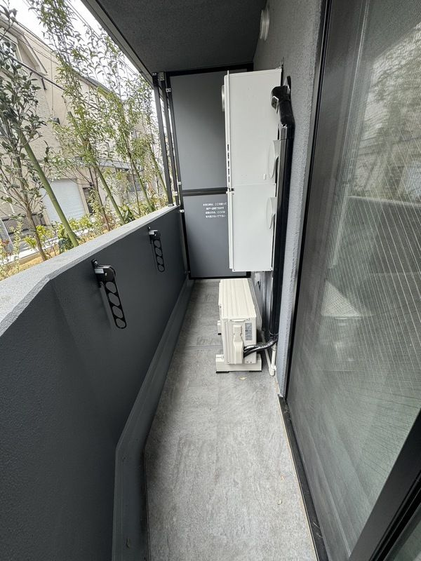 ＡＩＦＬＡＴ馬込のバルコニー