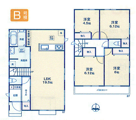 あきる野市秋留3丁目　新築戸建全6棟