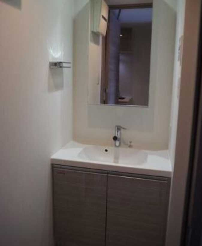 クレイシア三軒茶屋　ネット無料　分譲賃貸　高層階の洗面所