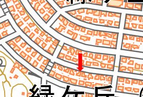 可児市　戸建て　の地図