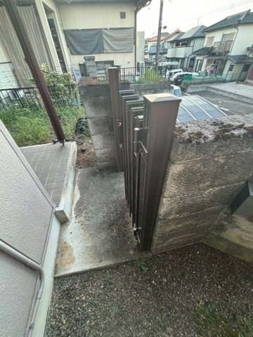 可児市　戸建て　の庭