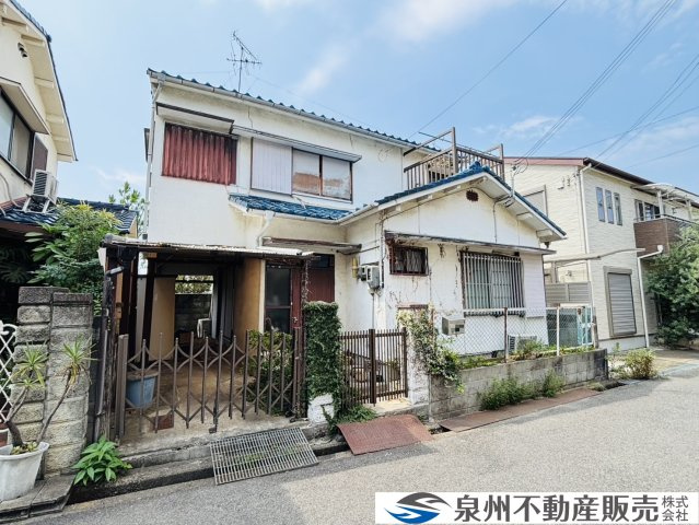 岸和田市土生町8丁目　古家付き土地の外観