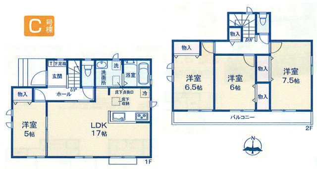 あきる野市秋留3丁目　新築戸建全6棟