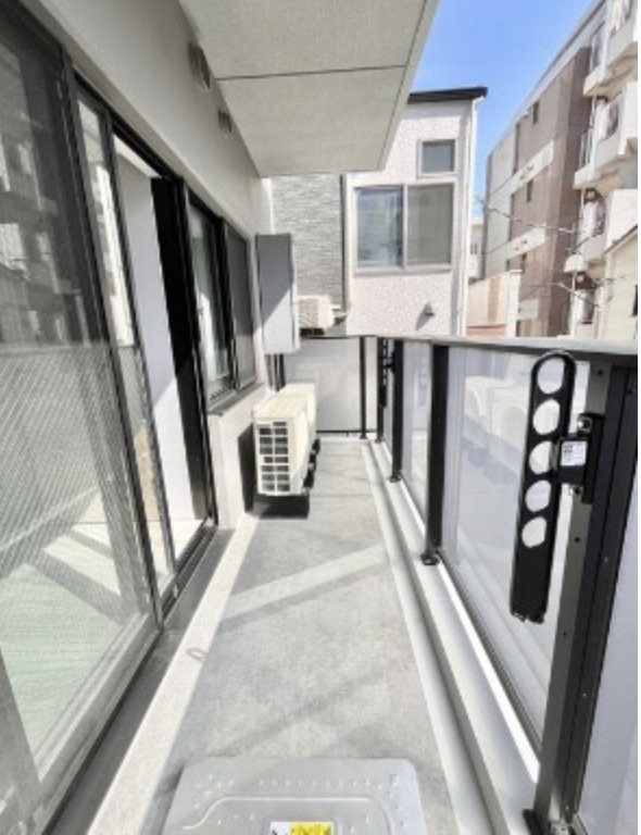 オープンブルーム浅草橋のバルコニー