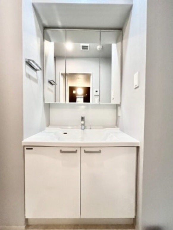 オープンブルーム浅草橋の洗面所