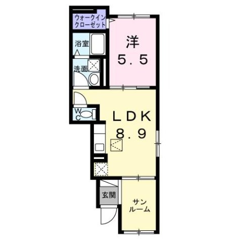 ヴィラ・アルモニアの間取り