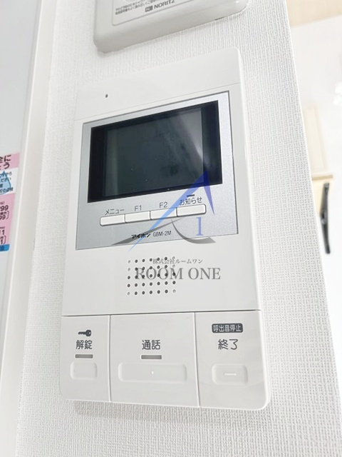 サークルハウス田園調布参番館の設備|モニター付きインターホンです。