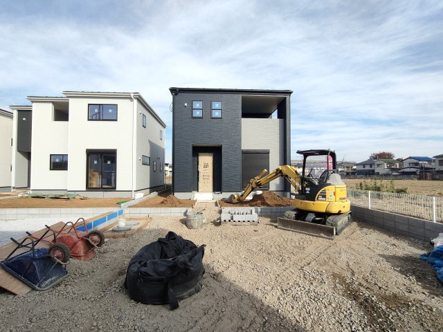 【Livele Garden】　古河市鴻巣　第６　全4邸の外観|〇３号棟〇
ストレージルーム付き！収納豊富な間取りです♪
2025年11月撮影