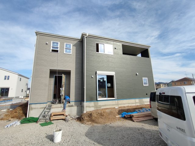 【Livele Garden】　古河市鴻巣　第６　全4邸の外観|〇４号棟〇
家事の負担を減らす『水廻り集中』プラン♪
2025年11月撮影