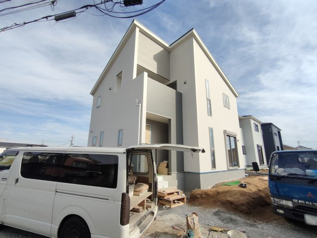 【Livele Garden】　古河市鴻巣　第６　全4邸の外観|建築中の様子が見られるのも今だけ！ぜひ、お気軽にお問い合わせください♪
2025年11月撮影