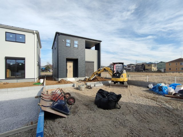 【Livele Garden】　古河市鴻巣　第６　全4邸の外観|各棟異なった、こだわりの間取りです♪ぜひ、お気に入りの1棟を見つけてみてください（＾＾）
2025年11月撮影