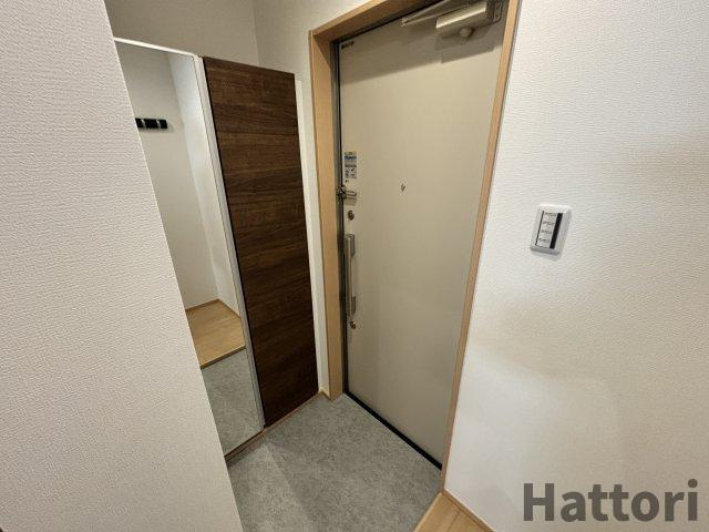 メゾンみけの玄関