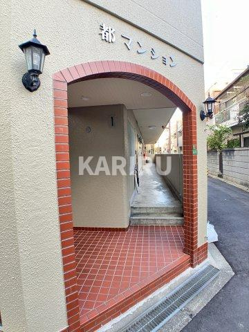 都マンション関目のエントランス