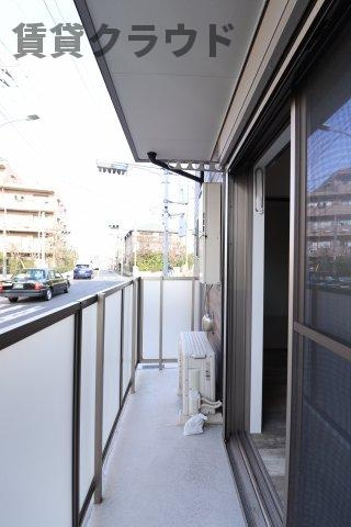 Eris蘇我のバルコニー|暖かな日差しのふりそそぐバルコニー