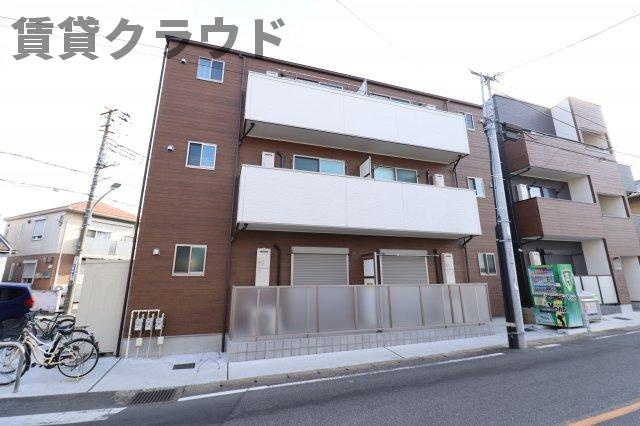 Eris蘇我の外観|落ち着いた色合いの外観です☆