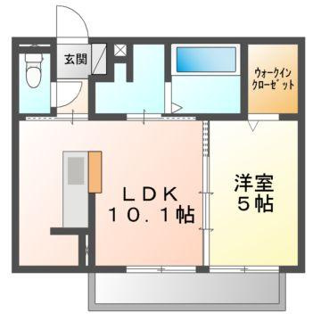 Ｃｏｎｆｉａｎｃｅ　Ｋの間取り