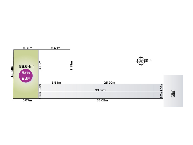 戸田市本町2丁目　1号地