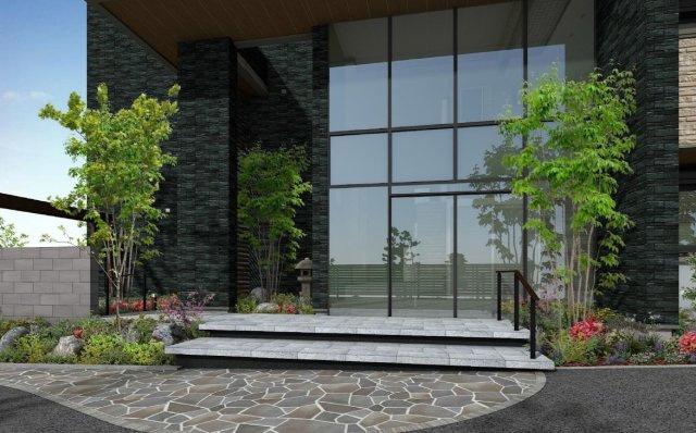 ルーエ清瀬のエントランス|印刷のため実物とは多少異なる場合がございます