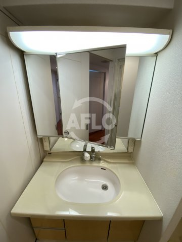 エスリード天満橋　堀川小学校区の洗面所|エスリード天満橋　独立洗面化粧台