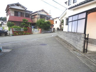 【前面道路含む現地写真】 | 川西市東畦野4丁目3の8　中古一戸建て
