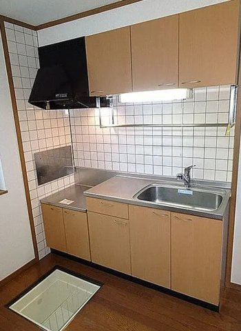 【東京都】江戸川区中央1棟売りアパート　満室稼働中！のキッチン