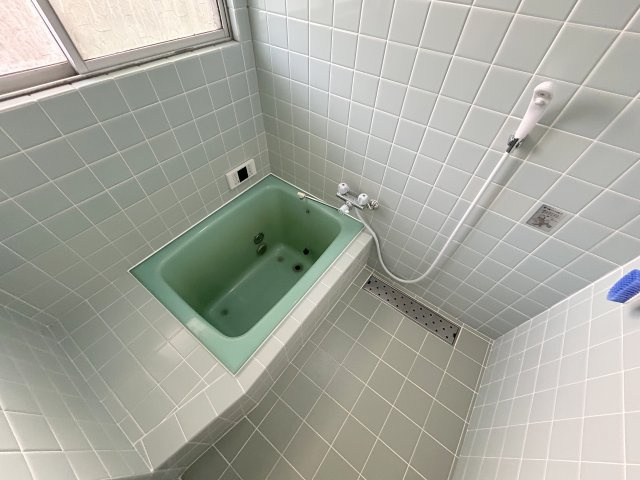 安川貸家の浴室