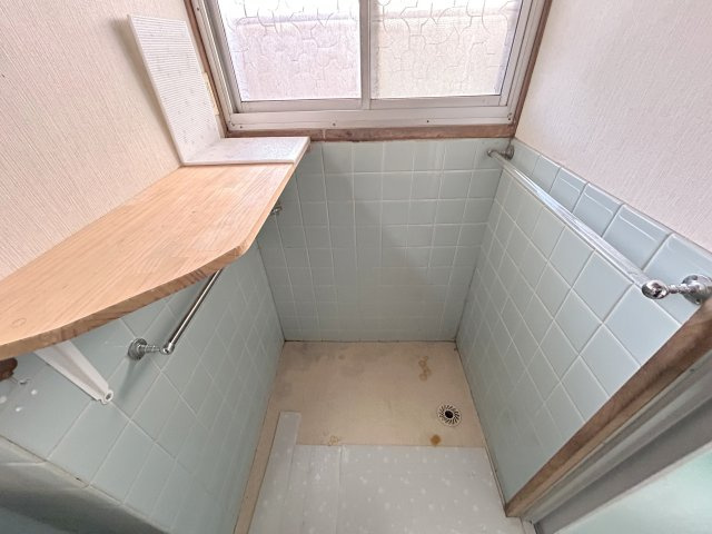 安川貸家のバルコニー