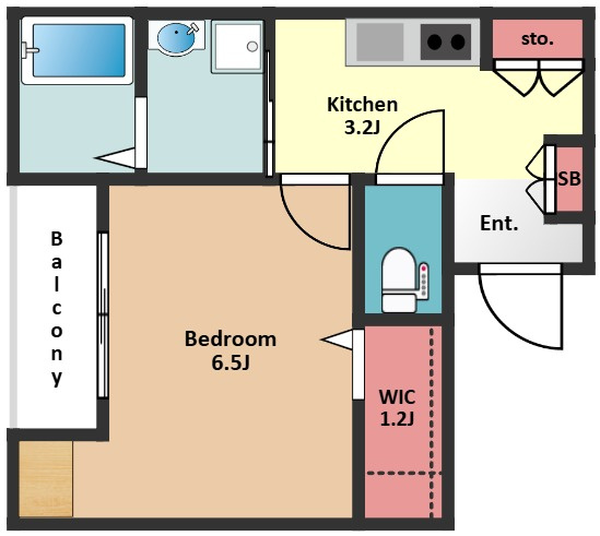 【間取り】 | リビオン千駄ヶ谷