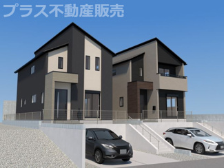 【外観】 | プラス不動産販売なら、現場の全ての棟をまとめてご見学頂けます。