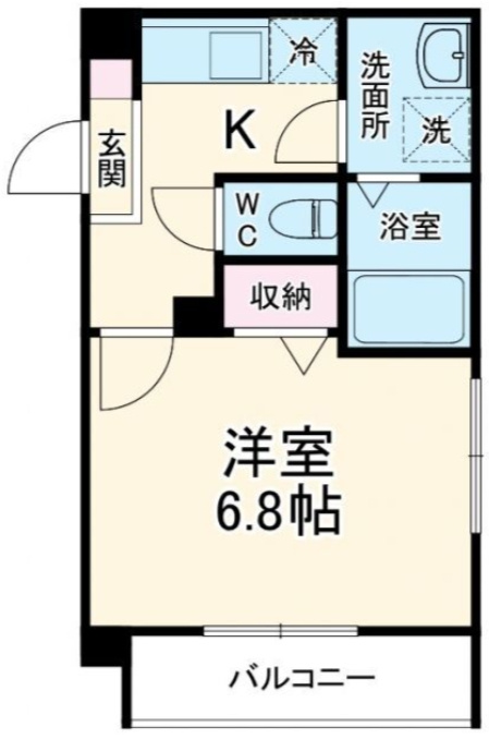 メルディア入間市2の間取り