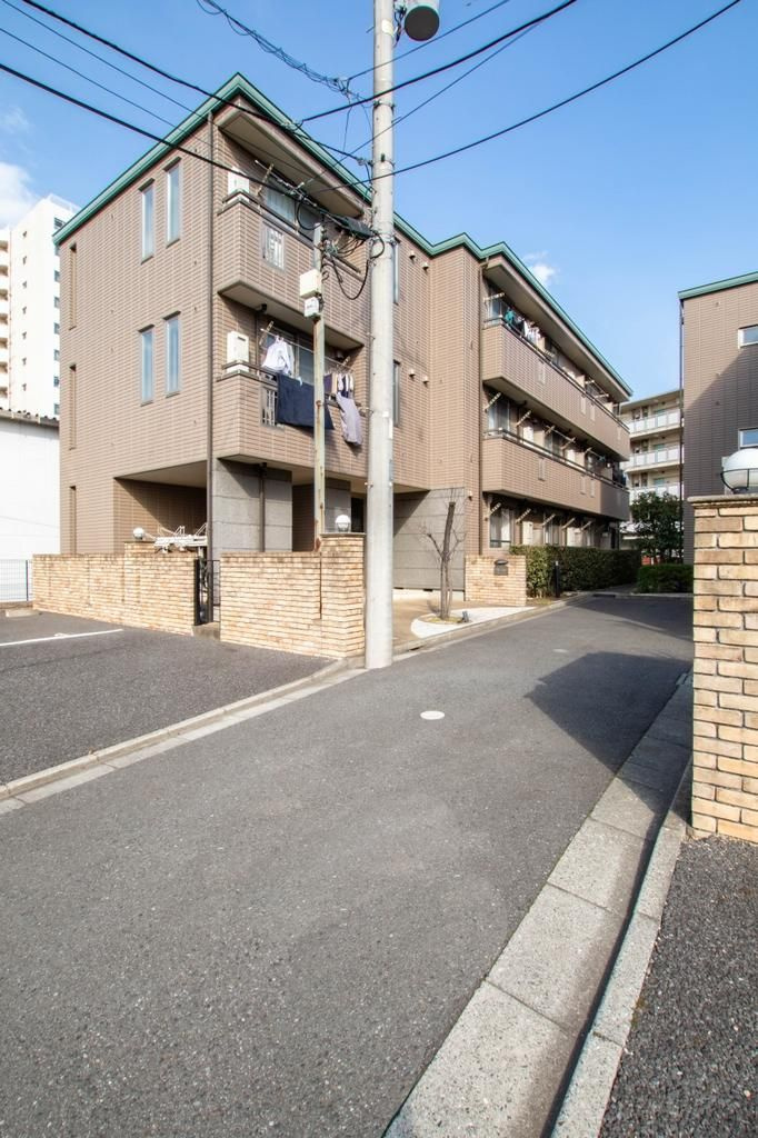 練馬区錦２丁目の一棟マンションの外観