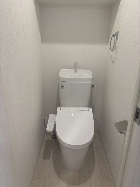 ソルテラスOSAKA緑橋クレアストのトイレ