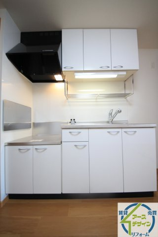 コン・タント・アモーレのキッチン|きれいなキッチンです