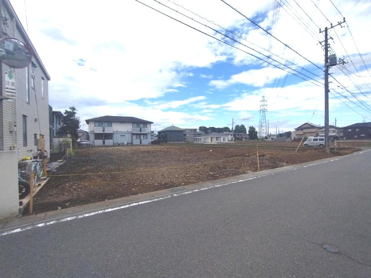 敷地面積53坪以上　売地　川越市大塚新町　2期4区画の外観|区画整理済！土地広々45坪以上！徒歩圏内にスーパー・コンビニ・ドラッグストアあり！