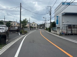 【前面道路含む現地写真】 | 前面道路
