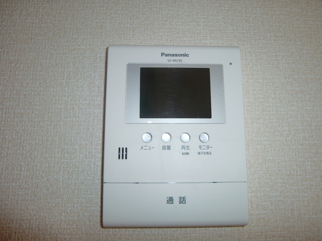 ソレーユ・コートＡ棟のセキュリティ|モニター付インターフォン