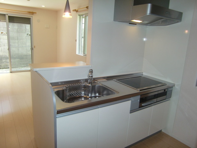 ソレーユ・コートＡ棟のキッチン