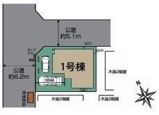 【区画図】 | 川越市小室　新築分譲　JR川越線『西川越駅』徒歩8分　【泉小学区】