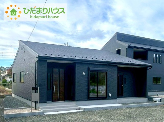 北茨城市平潟町1期　新築戸建　1号棟の外観|スタイリッシュな外観です(^^)/