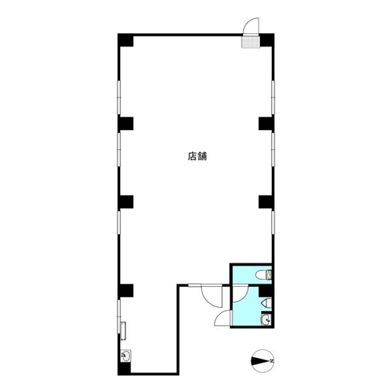 【間取り】 | 青木店舗【　1階路面店　】