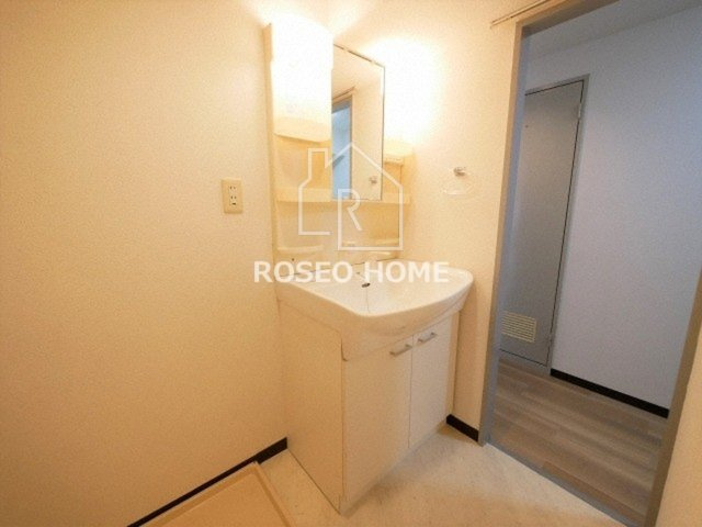 第一玉造マンションの洗面所