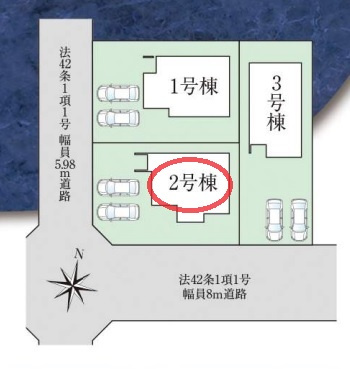 【区画図】 | ファーストタウン奈良市第９鳥見町 | 区画図