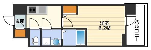 エスリードレジデンス梅田クラスシティの間取り