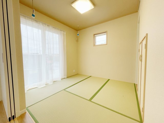 新築戸建・建売　矢吹町東郷　モデルハウス　善郷小・矢吹中の和室