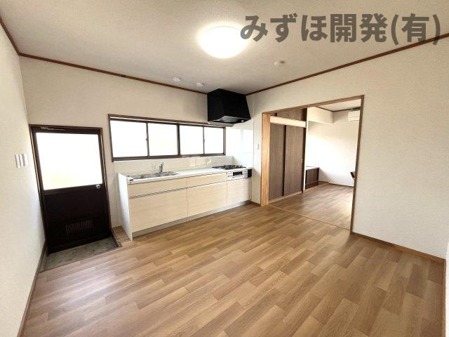 山形市大字大森568-23のキッチン|ダイニングは7.5帖の広さがあります。